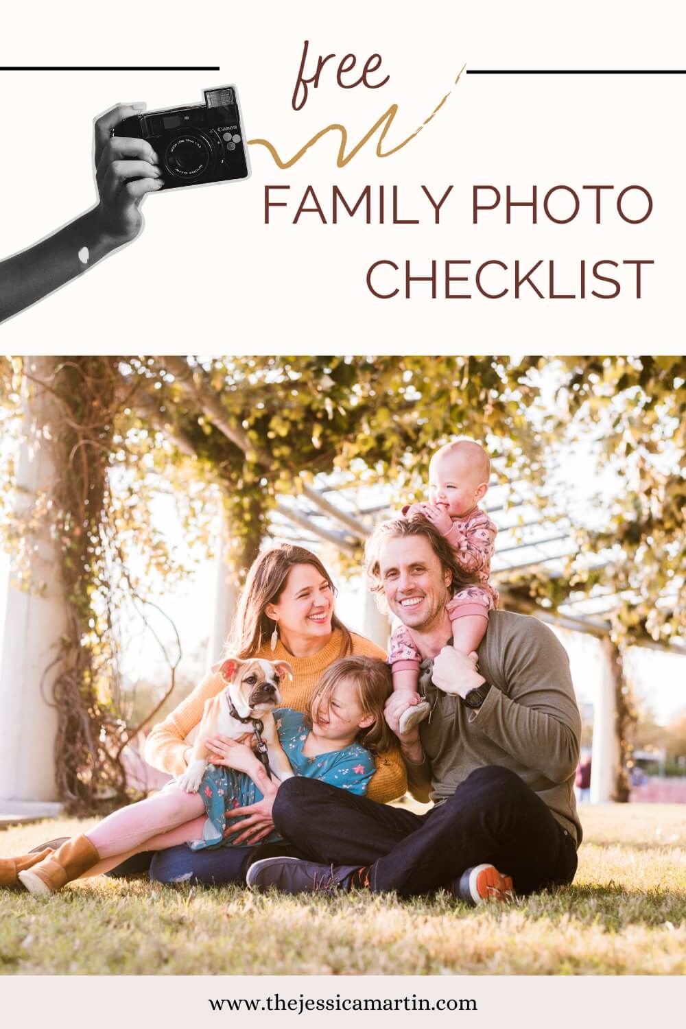 Family Photo Shoot Checklist