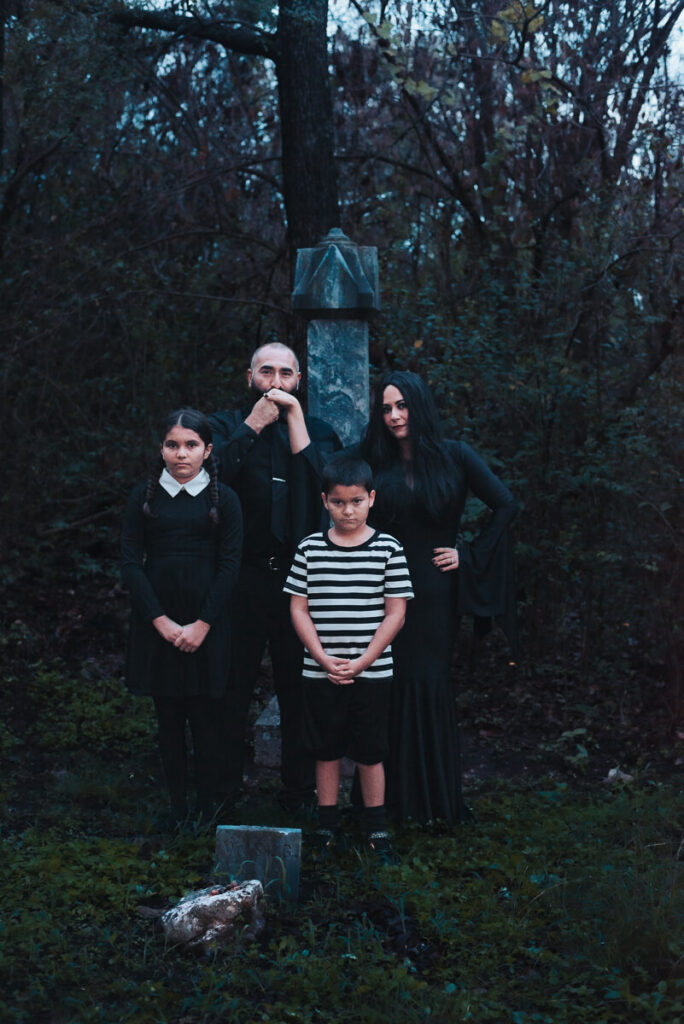 Addams Family Halloween Photoshoot