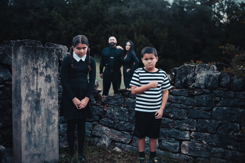 Addams Family Halloween Photoshoot