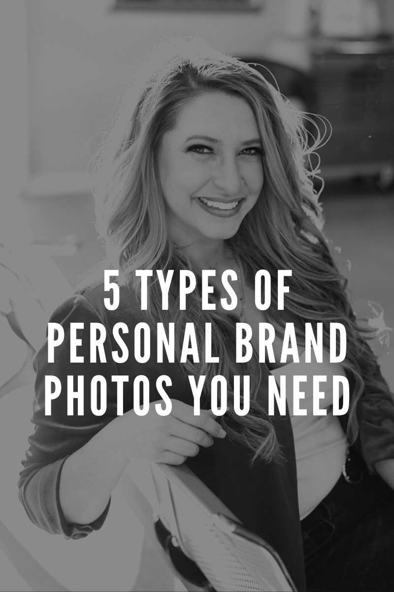 what types of photos you need for your personal brand