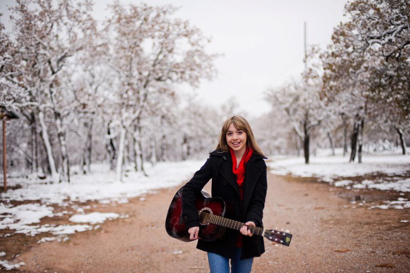 winter senior photos