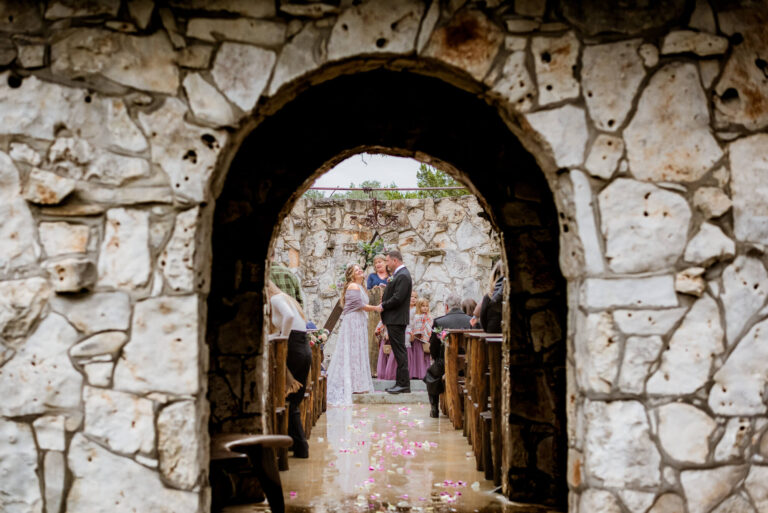 wedding photos at sacred passage chapel