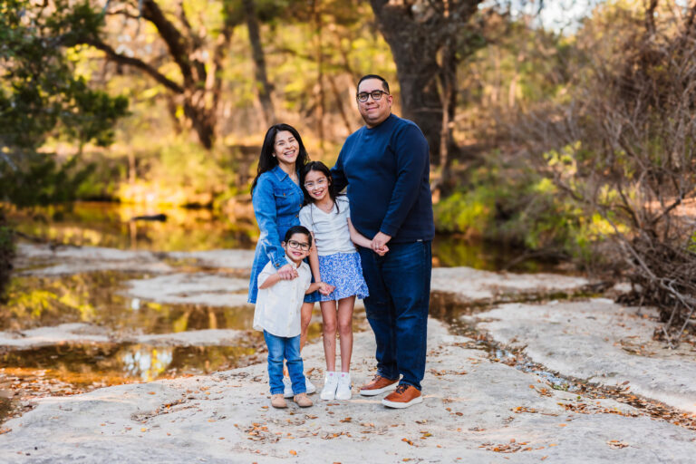 Family Photoshoot at Circle C Park in Austin