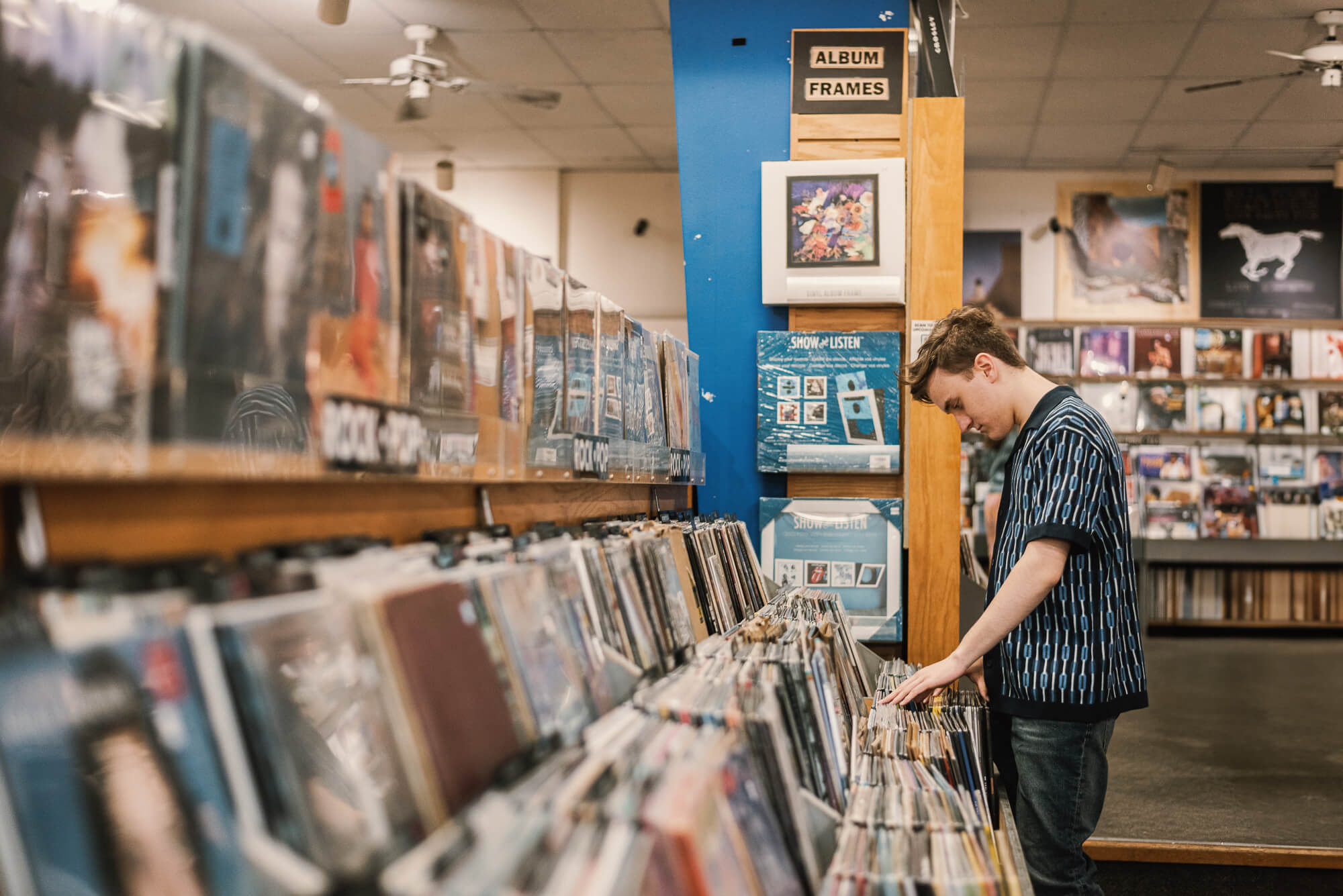 waterloo record store senior photo location