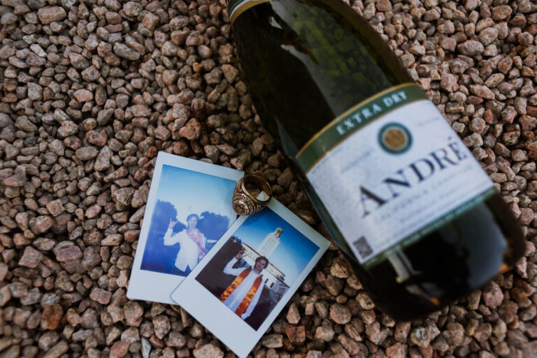 How To Pop Champagne For Your Senior Photos