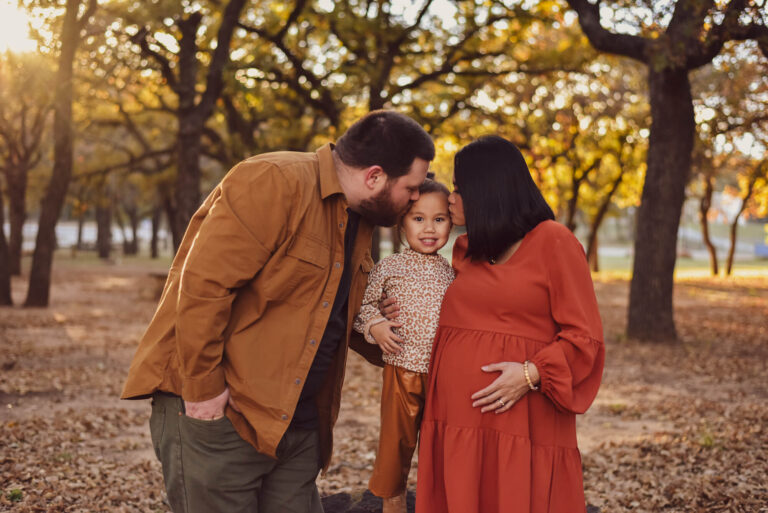 Maternity Photos with Kids: A Joyful Fall Family Session