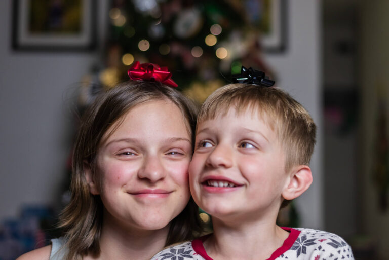 Christmas Bow Mini Session with Pets