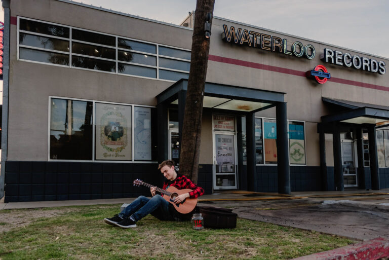 Senior Photo Location Guide: Record Stores in Austin