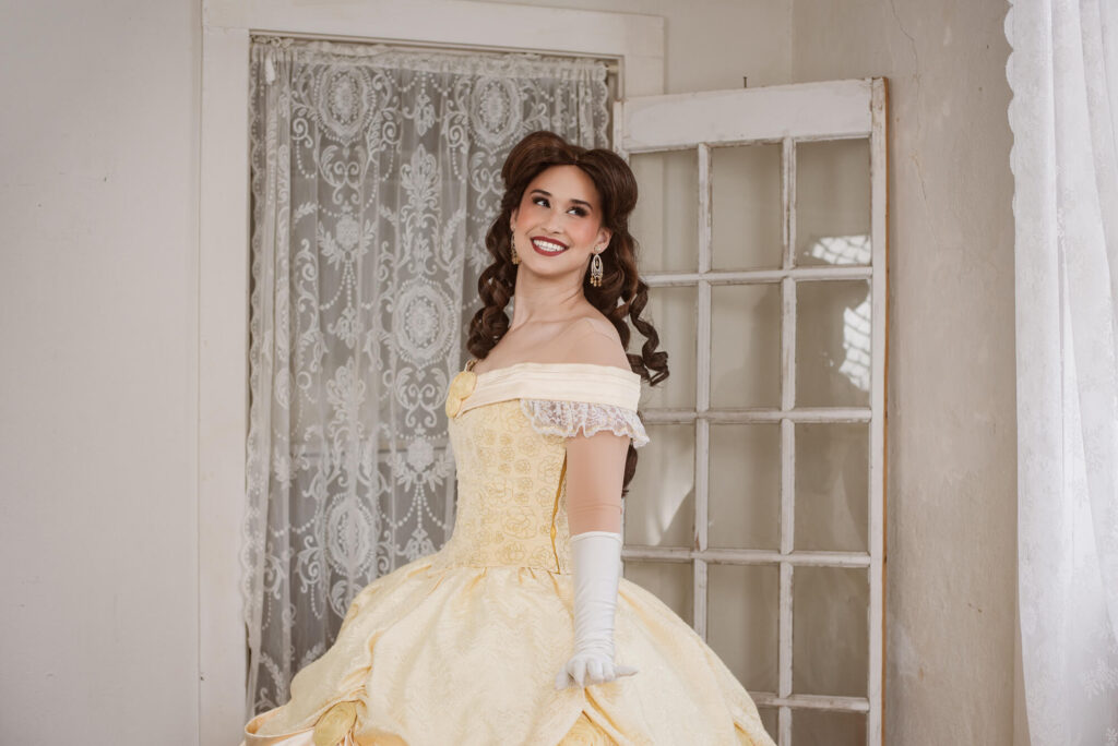 belle inspired princess